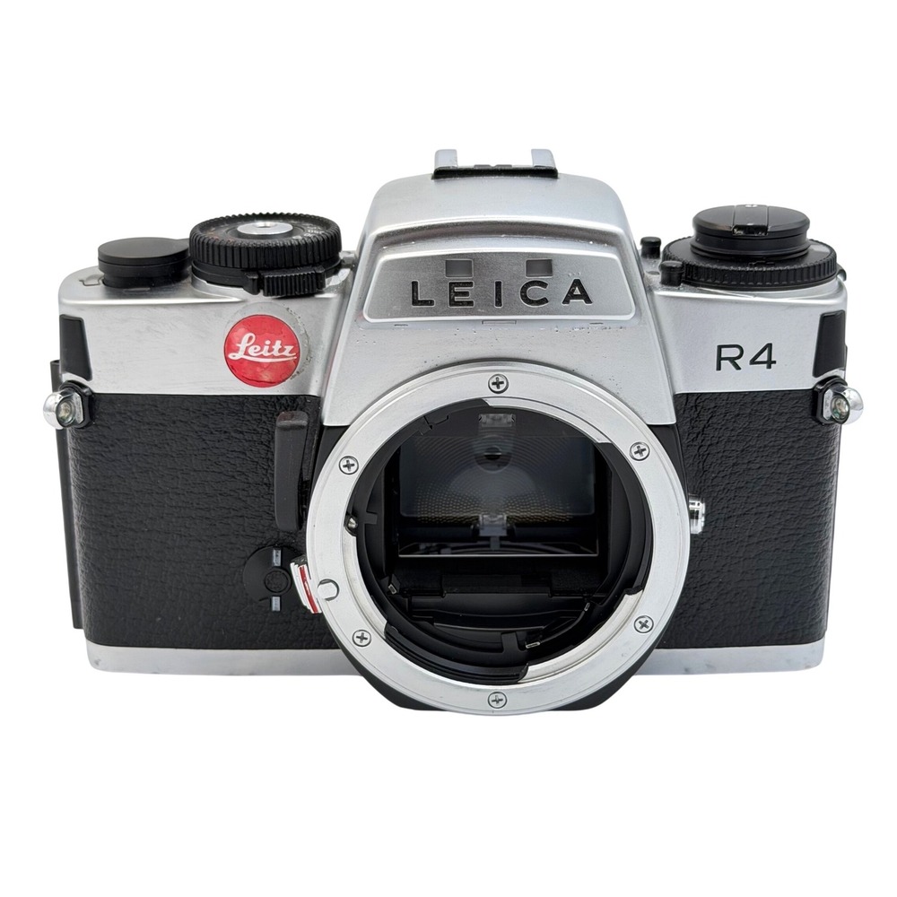 Leica R4 35mm SLR Film Camera Body Silver Leitz Tested Body Only 1618242